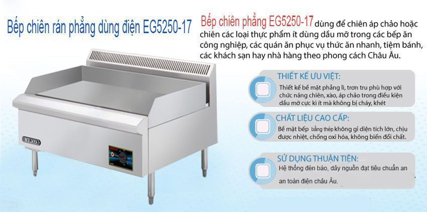 Bếp nửa phẳng nửa nhám thương hiệu Berjaya EG5250HR-17 công năng