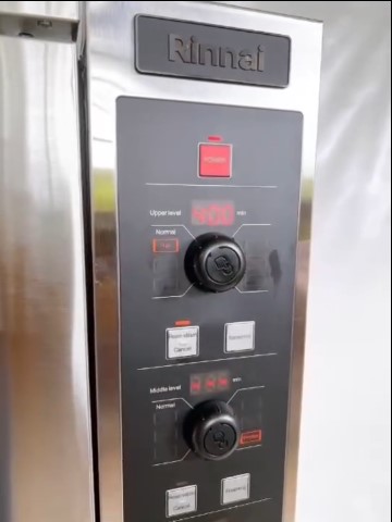 Tủ nấu cơm công nghiệp Rra-106 Rinnai dùng gas nút điều chỉnh