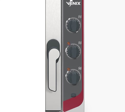 Lò nướng hấp 5 Khay đa năng Venix SQ053M00 nút điều chỉnh